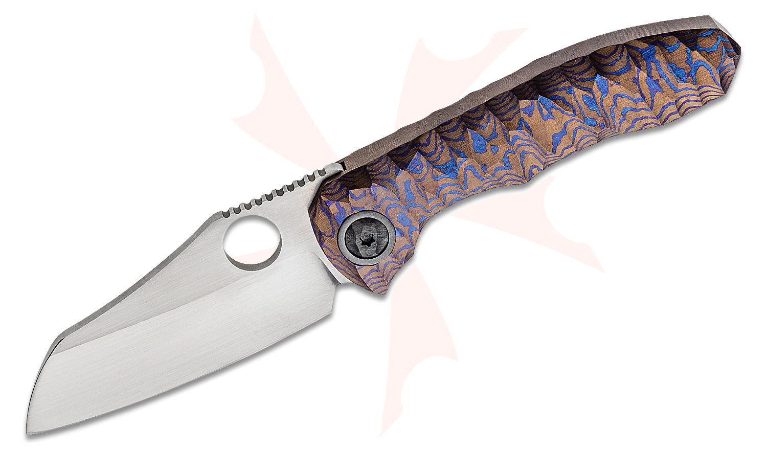 Peter Rassenti Custom Paysan 2.0 Integral Folding Knife 3.125