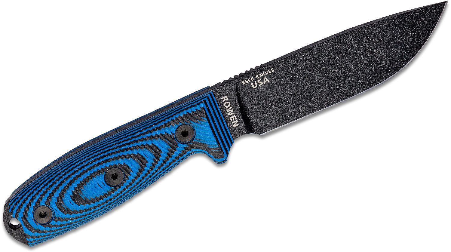 TKC G10 Handle for AK 5.5/6.5/8 and ESEE 5/6 - Blue & Black, 2X2
