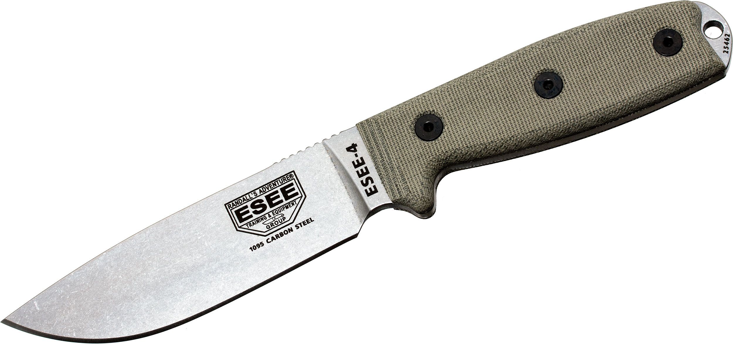 Esee Knives Esee 4p Uc Mb Uncoated Plain Edge Coyote Brown Sheath Molle Back And Clip Plate Knifecenter Discontinued