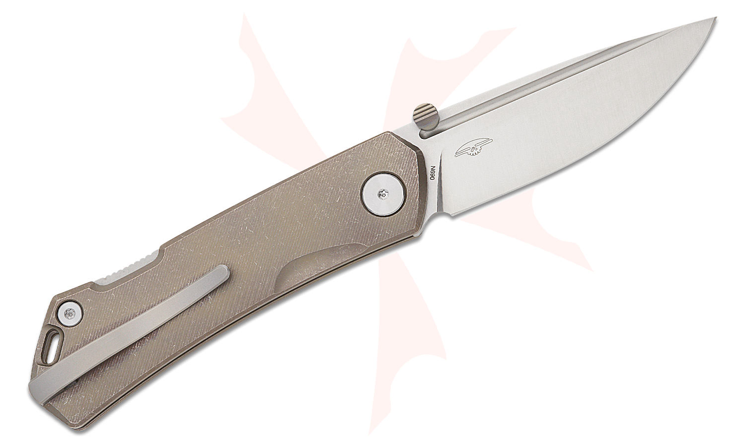 Real Steel Knives Luna Maius Lockback Folding Knife 3.03