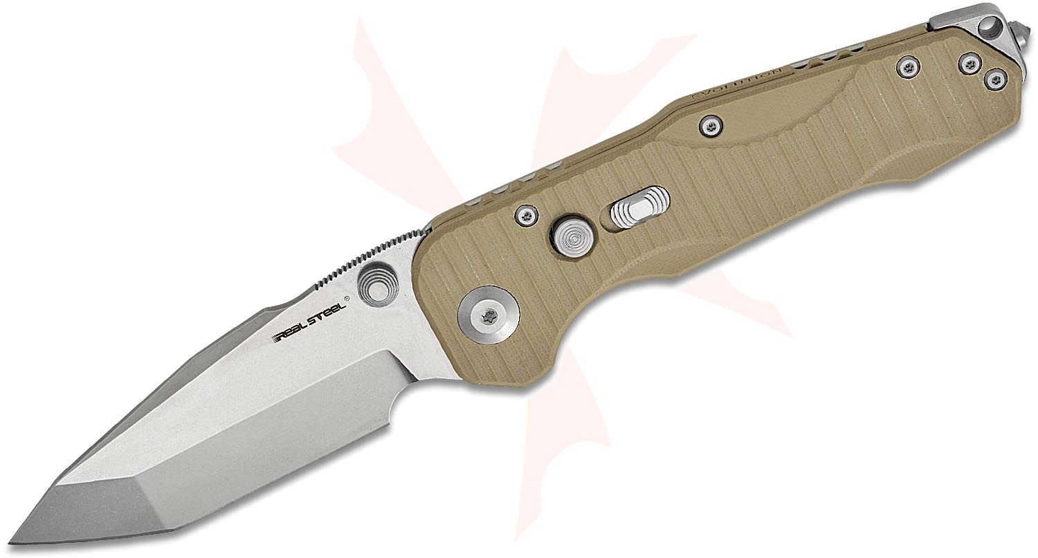 professor ジェイソンVer Real Steel Knives Carson Huang Evolution Ironclad Button