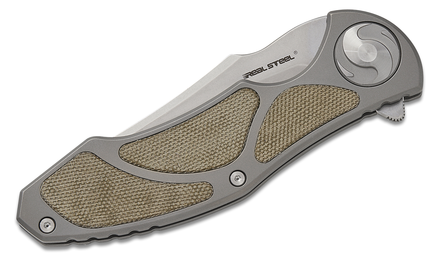 Real Steel Knives Carson Huang Exorcist Frame Lock Flipper