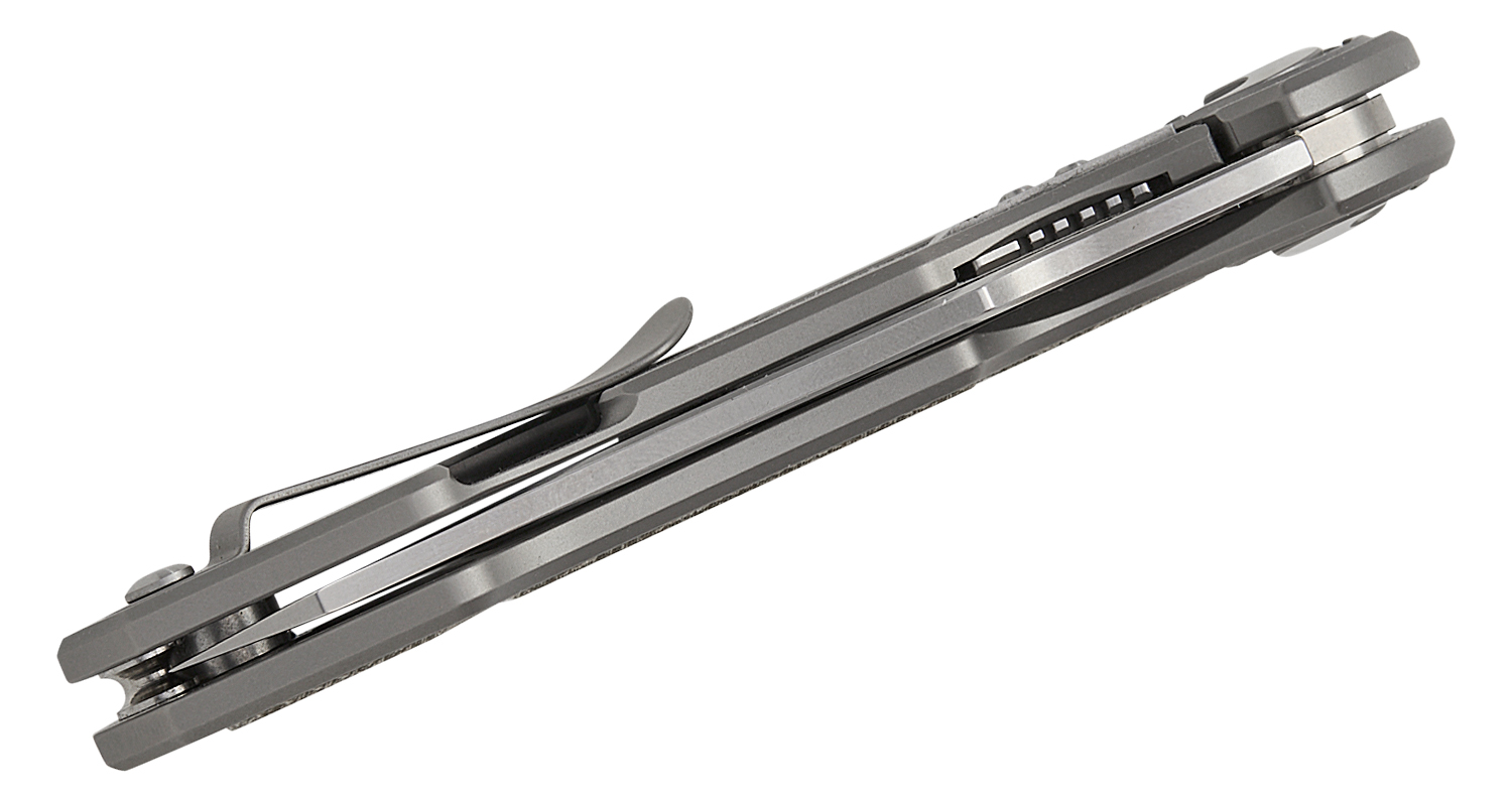 Real Steel Knives Carson Huang Exorcist Frame Lock Flipper