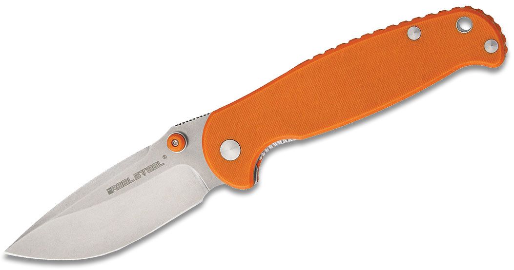  Real Steel H6 Plus Folding Hunting Knife - 3.74