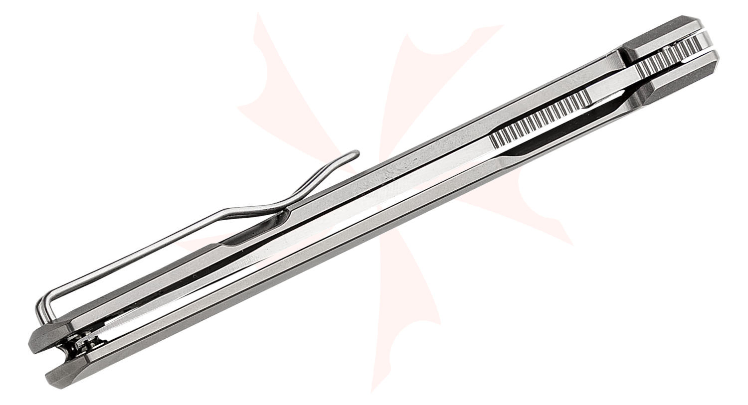 Real Steel Knives GFrame Flipper Knife 3.46" N690 Satin Blade, Bead