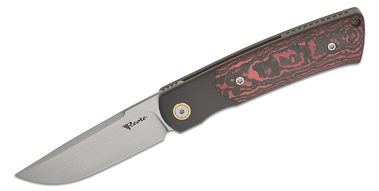 Reate Knives Jack Chen Tribute Front Flipper Knife 2.76