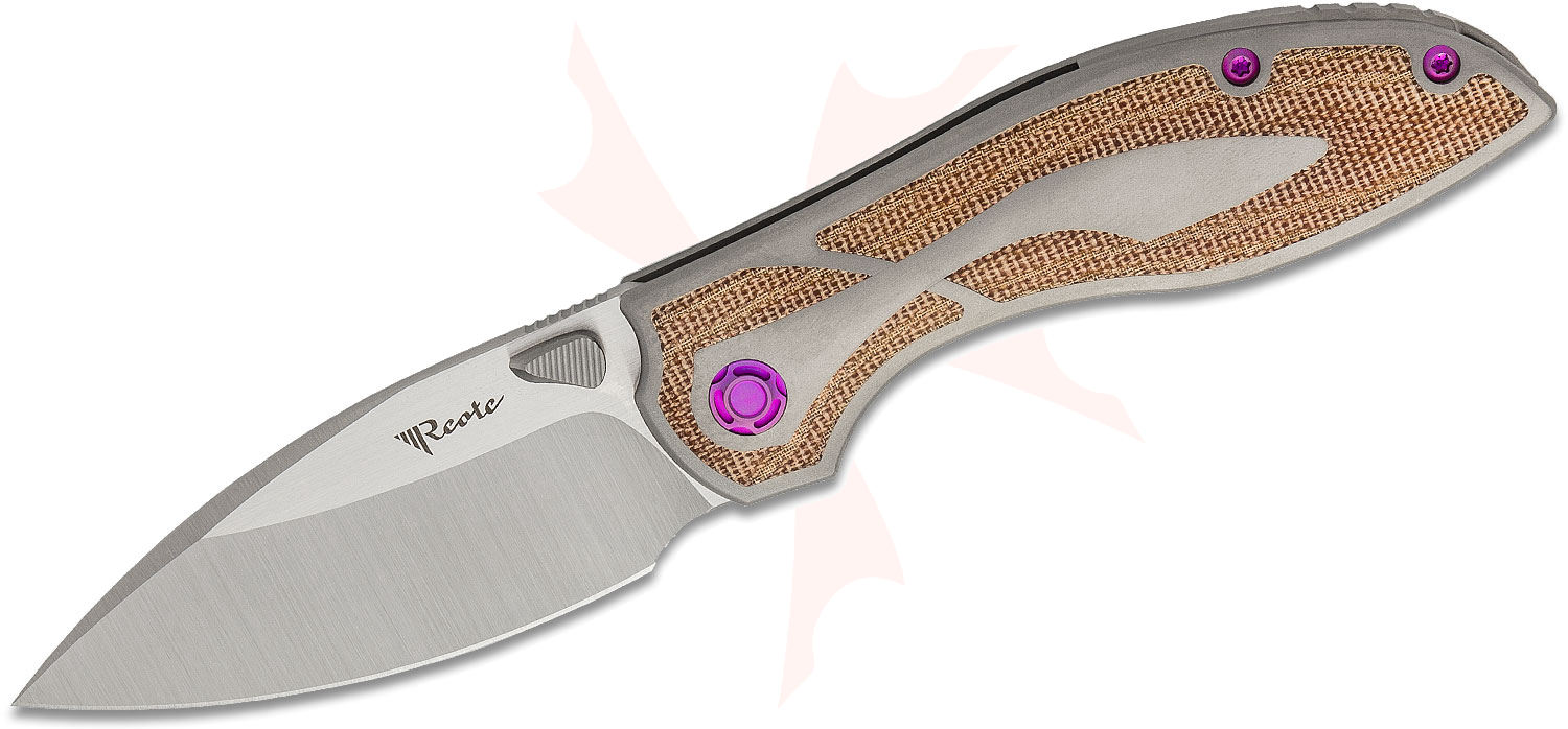 Reate Knives Iron Thumb Stud Folding Knife 3.25