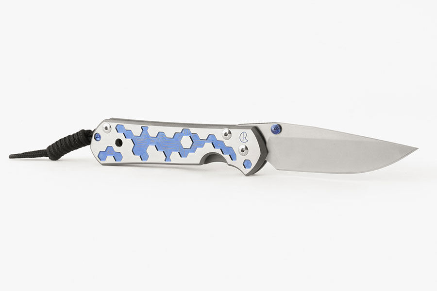 Chris Reeve Large Sebenza 21 Circuits CGG Left Handed Folding