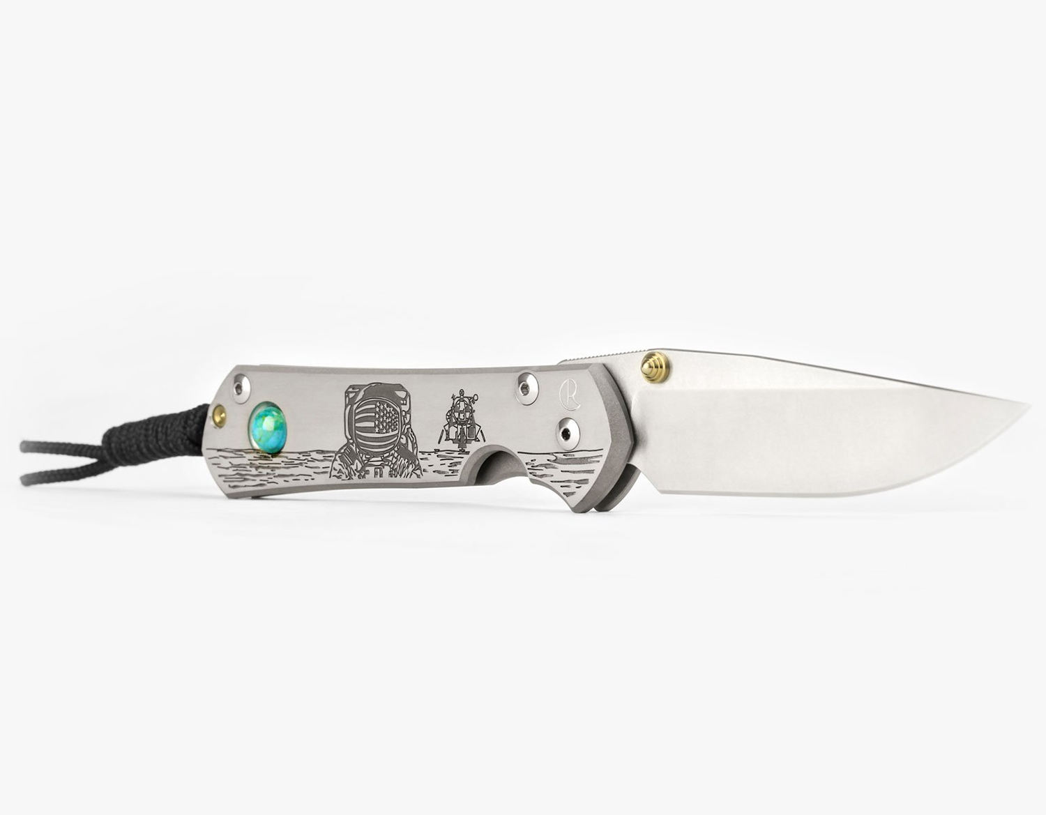 Chris Reeve Small Sebenza 21 Lunar Landing CGG Left Handed Folding