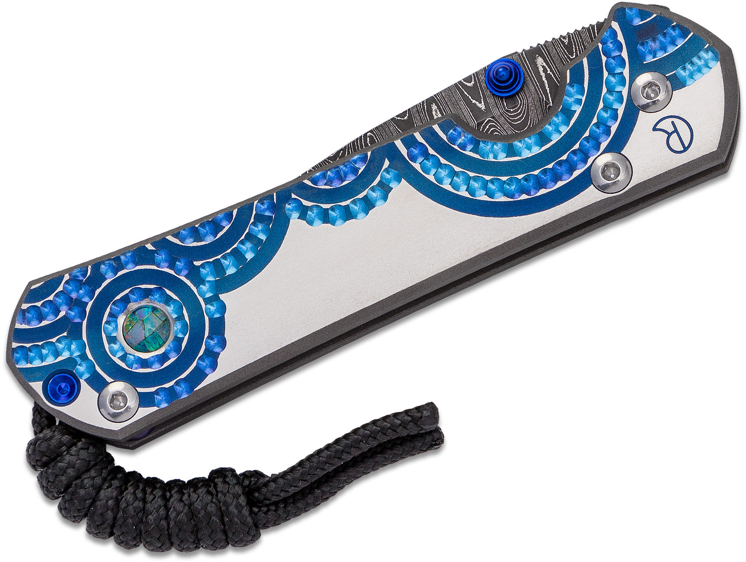 Chris Reeve Small Sebenza 21 Unique Graphic CGG Folding Knife 2.94