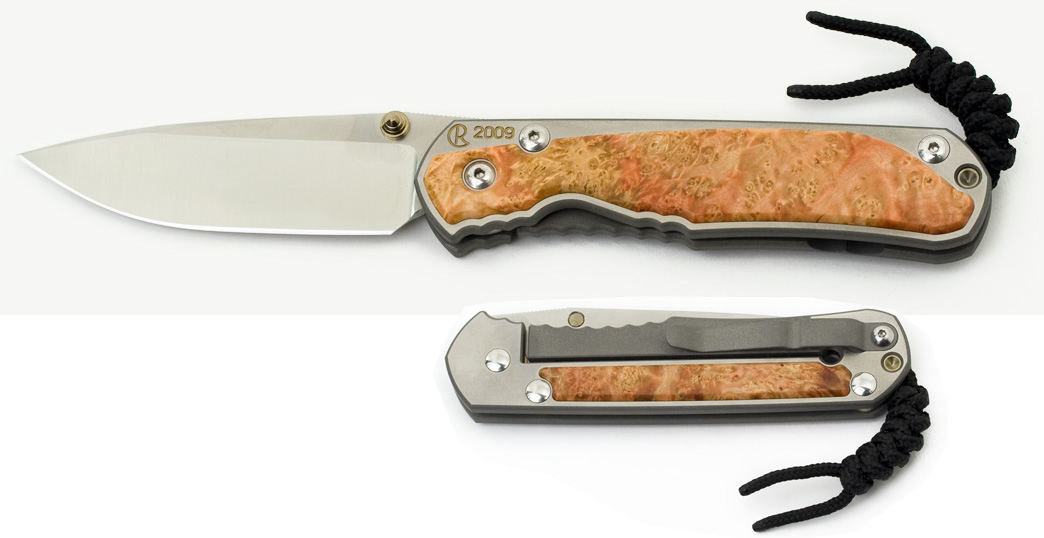 k*a様 ［最終値下げ］STABRIDGE FOREST SERVICE リバー Chris Reeve Large Sebenza 21 2009 Limited Edition 3.625
