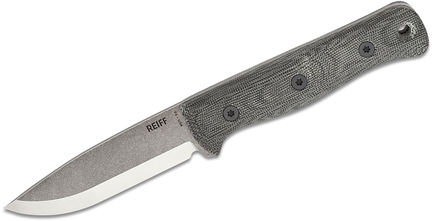 Reiff Knives F4 Scandi Bushcraft Fixed Blade Knife 4