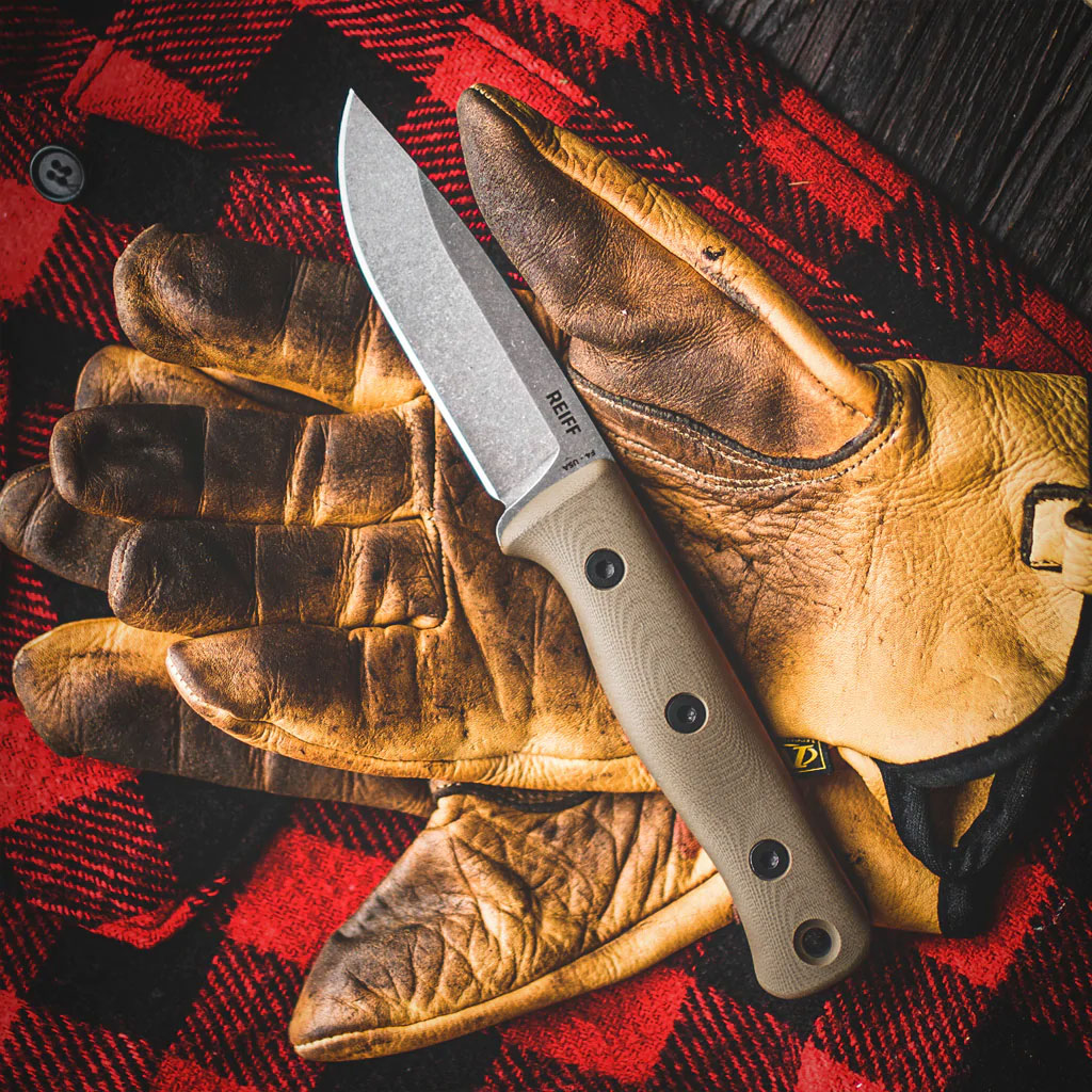 Refs 4 CARAT/ 【F】 Reiff Knives F4 Bushcraft Fixed Blade Knife 4