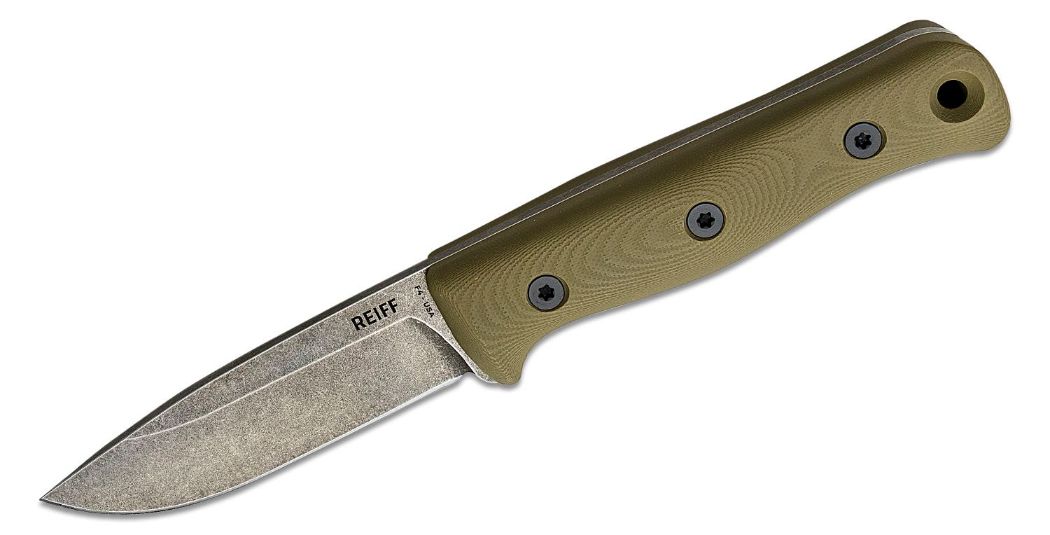 Reiff Knives F4 Bushcraft Fixed Blade Knife 4