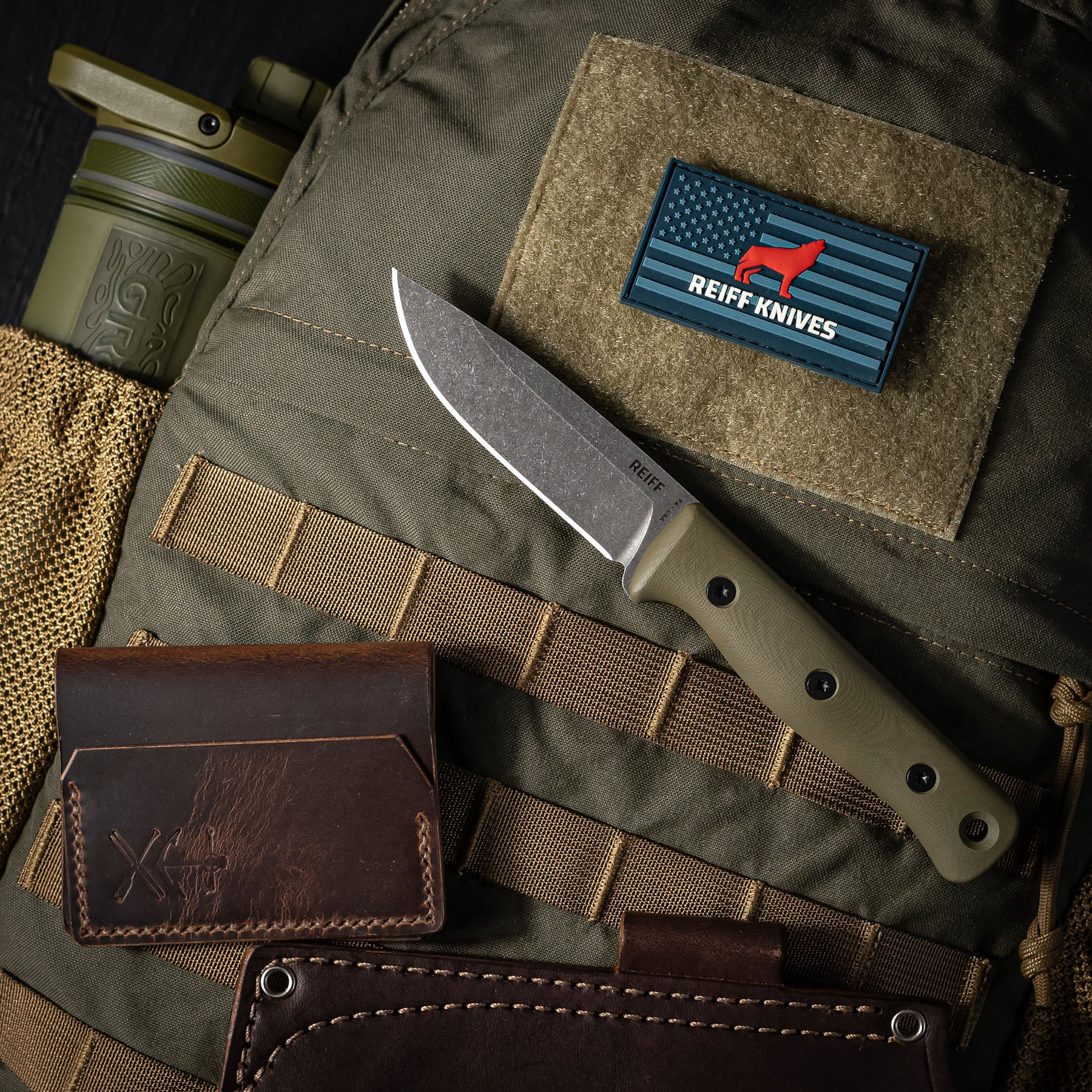 Reiff Knives F4 Bushcraft Fixed Blade Knife 4