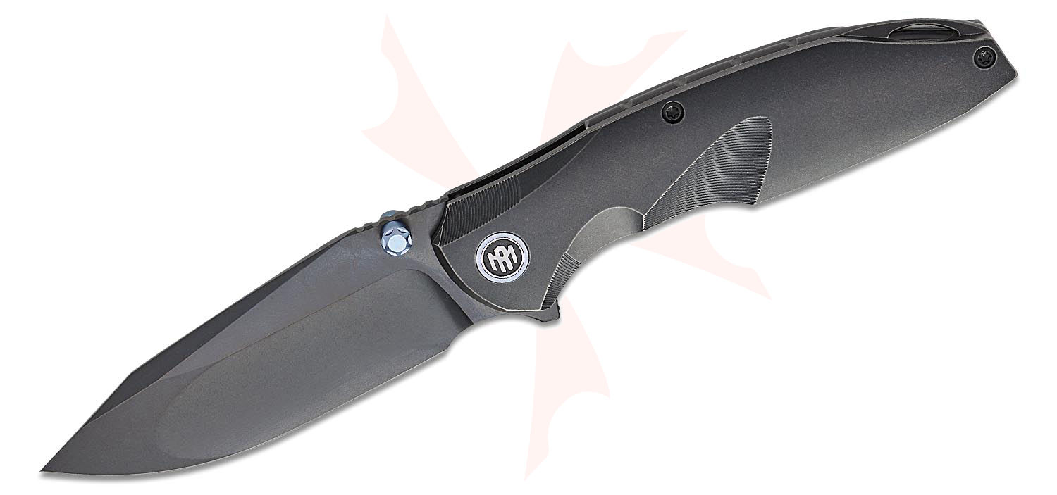 Remette Knives RT-Cool Whale Frame Lock Flipper Knife 3.44