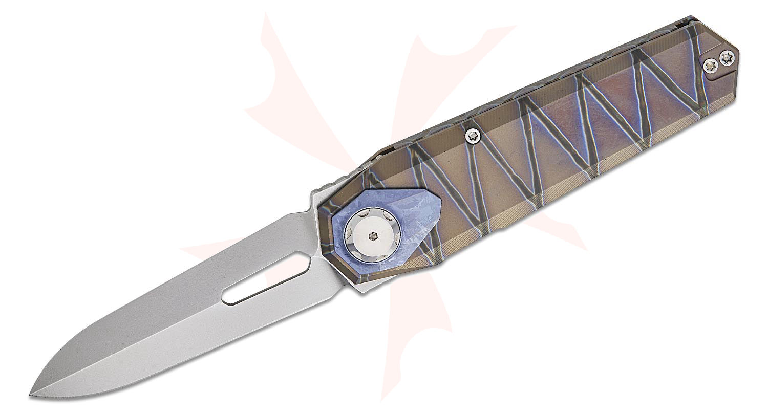 RIMITE リマイト Remette Knives RT-Infinite Power Button Lock Flipper Knife 3.15