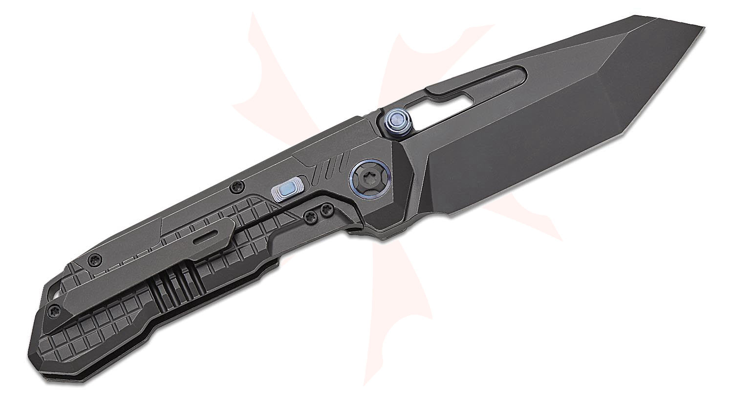 L'Appartementアパルトモン⭐︎新品Border SkipperKnit Remette Knives RT-Cool Leopard Frame Lock Front Flipper Knife 3.54