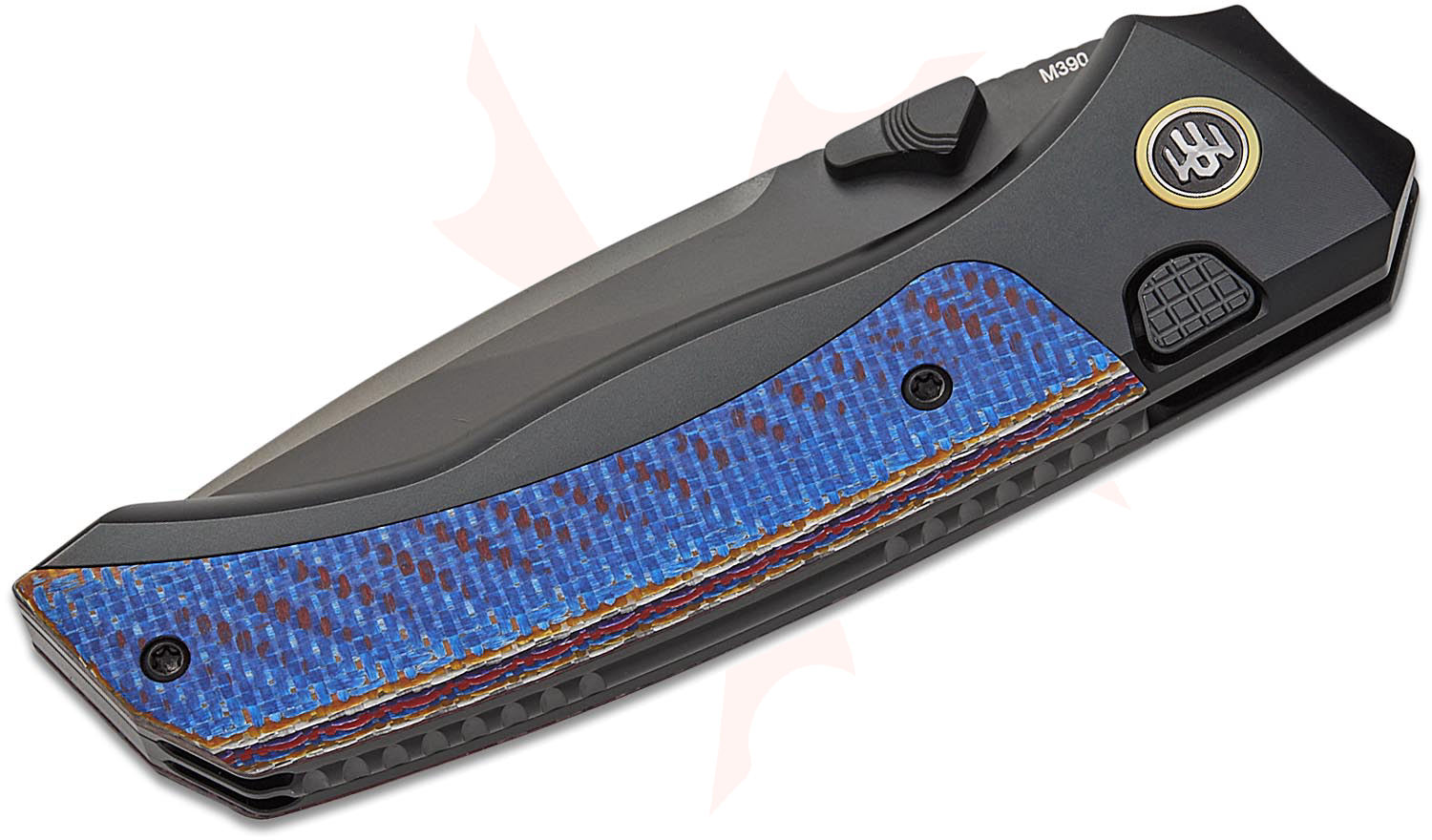 Remette Knives RT-Steed Button Frame Lock Folding Knife 3