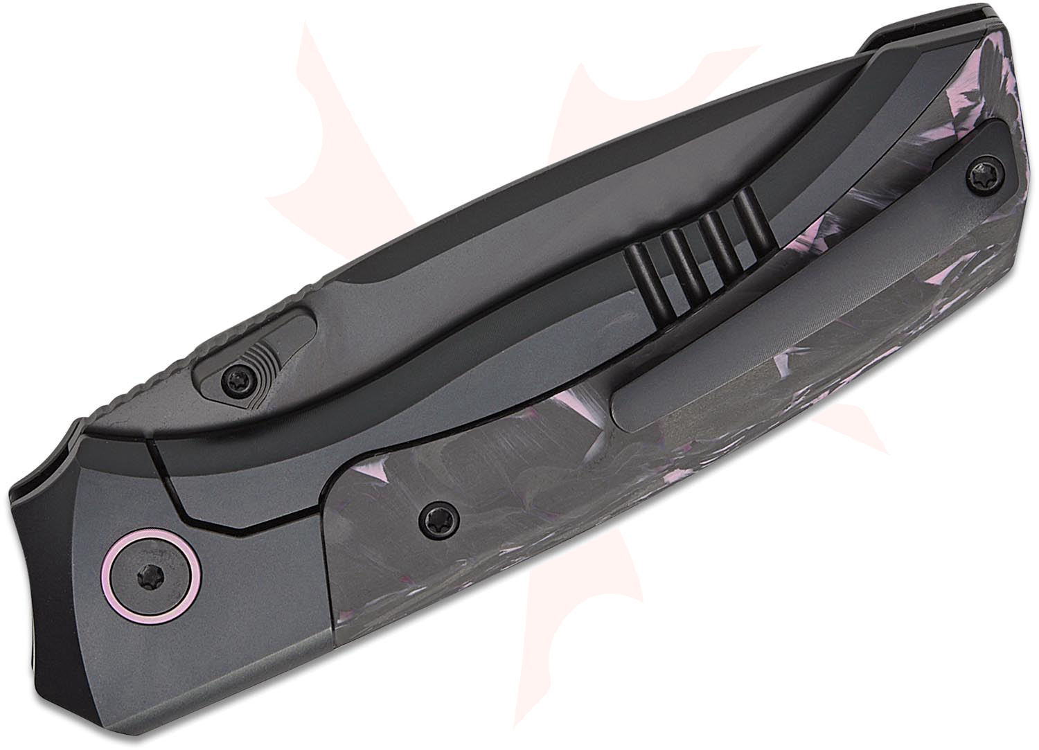 Remette Knives RT-Steed Button Frame Lock Folding Knife 3