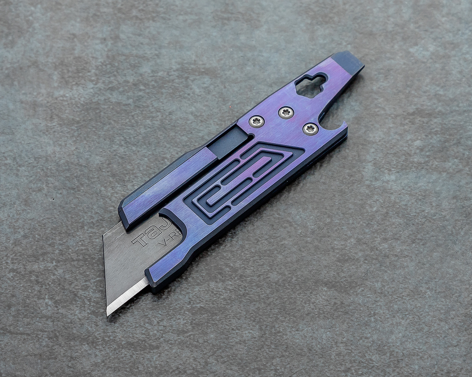 Todd Rexford Knives RUT Rexford Utility Tool V4 Razor Blade MultiTool