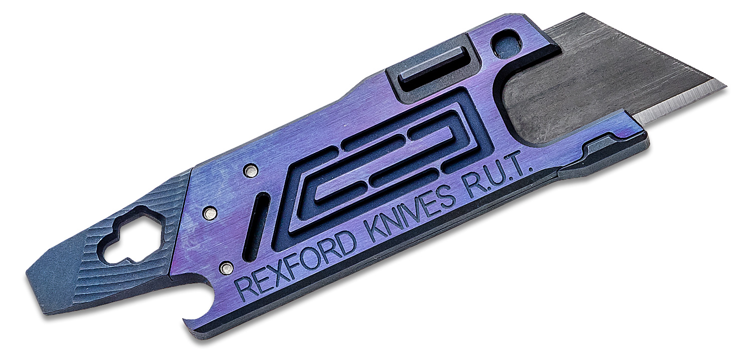 Todd Rexford Knives RUT Rexford Utility Tool V4 Razor Blade MultiTool
