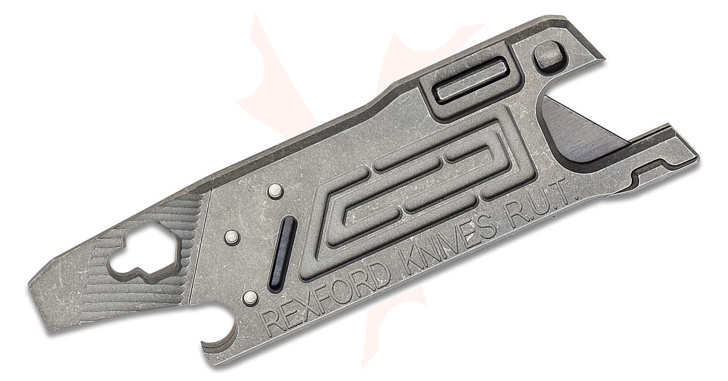 Todd Rexford Knives RUT Rexford Utility Tool V4 Razor Blade MultiTool