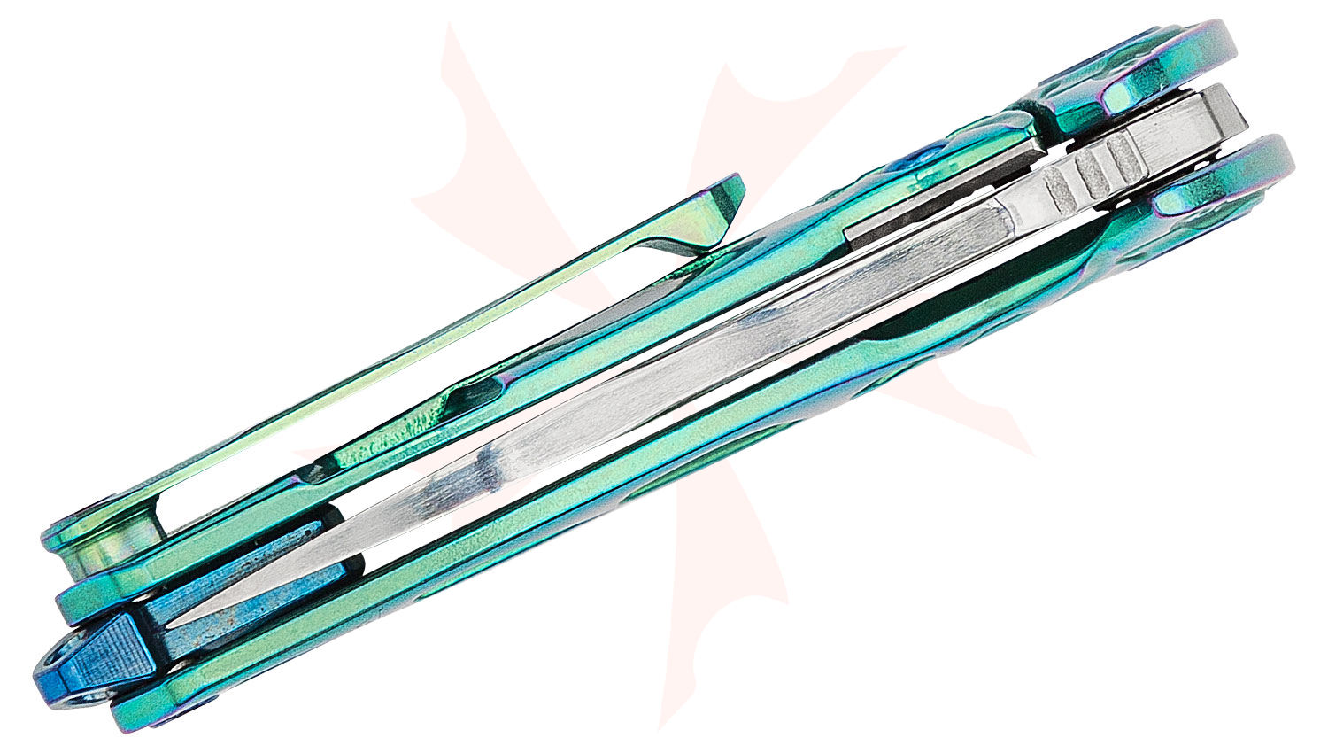 Rike Knife Hummingbird Miniature Keychain Flipper 1.57