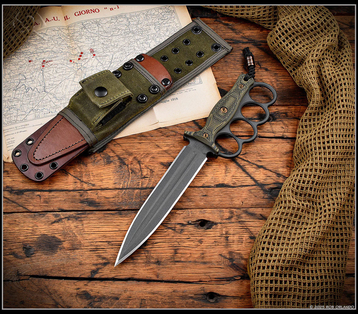 RMJ Tactical Trench Raider Fixed Blade Knife 7.19