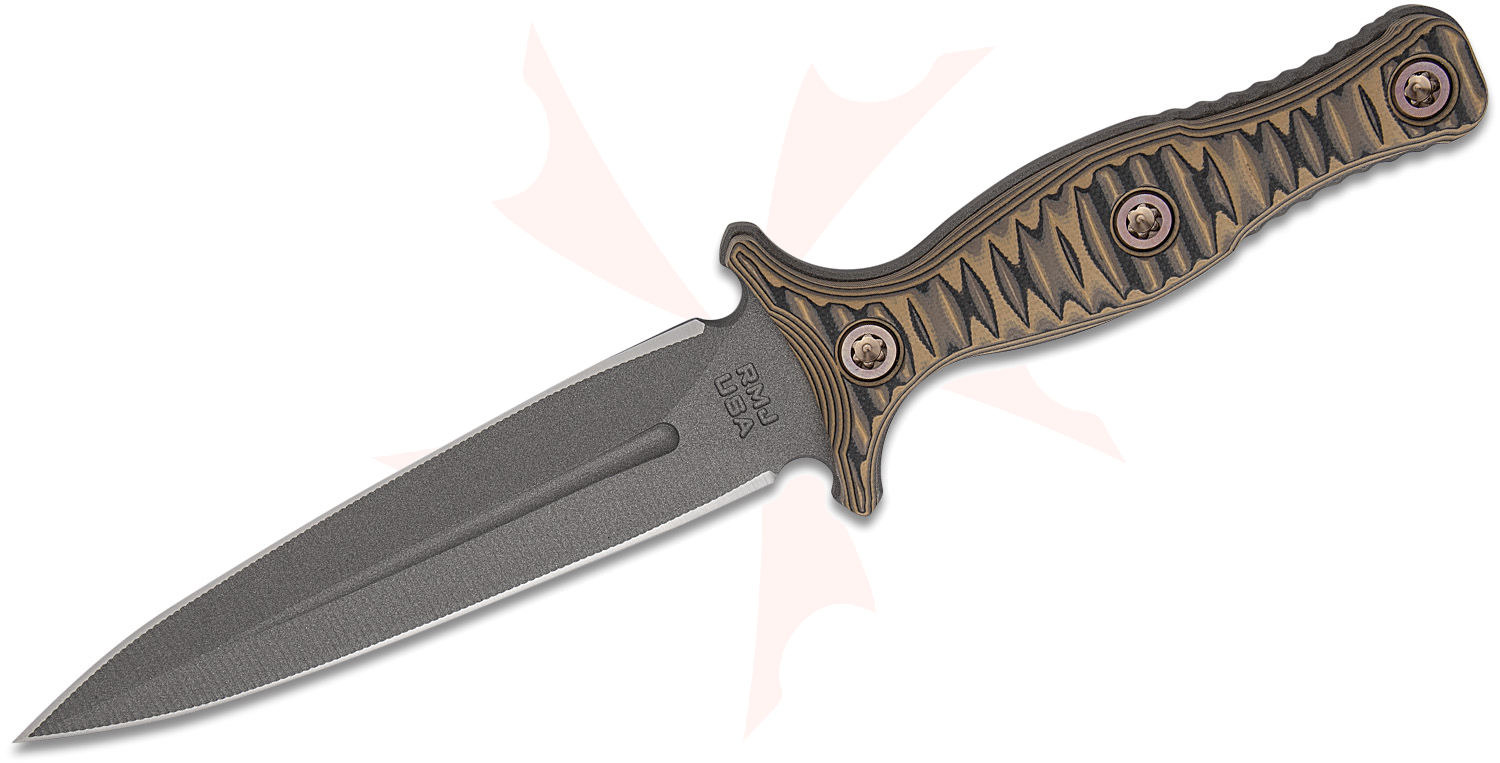 RMJ Tactical Raider Dagger Fixed Blade Knife 5.375