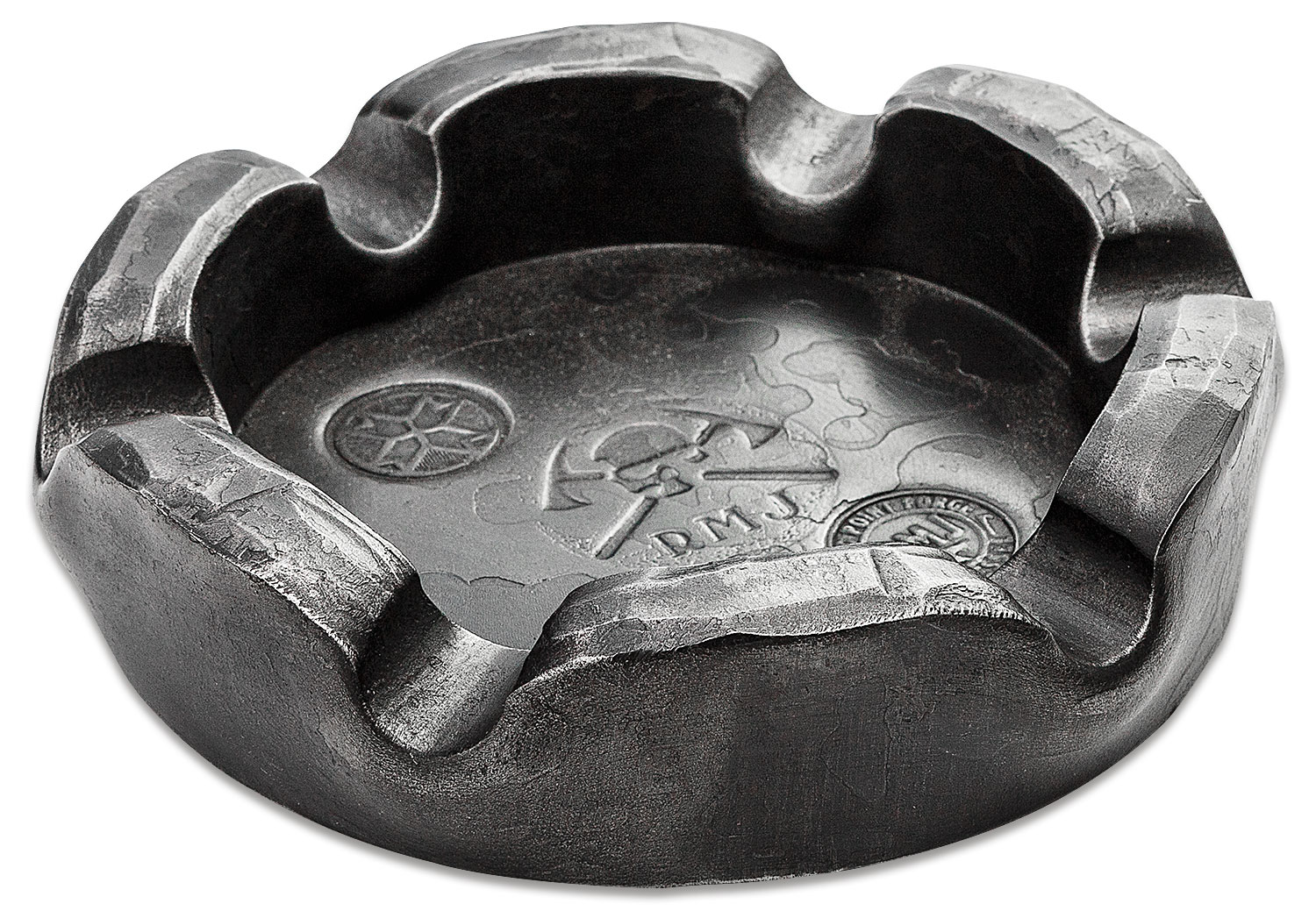 希少 BORN × RAISED ASHTRAY ボーンレイズド ピットブル灰皿 RMJ Tactical Forged 1018 Steel Ashtray, Hammered, 6.25
