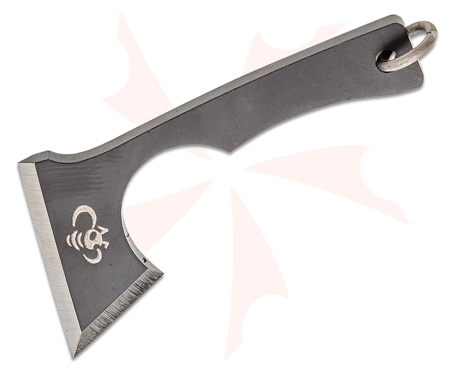 無印良品 RMJ-11B RMJ Tactical Bumble Bee Mini Tomahawk Neck Knife Pendant, Graphite