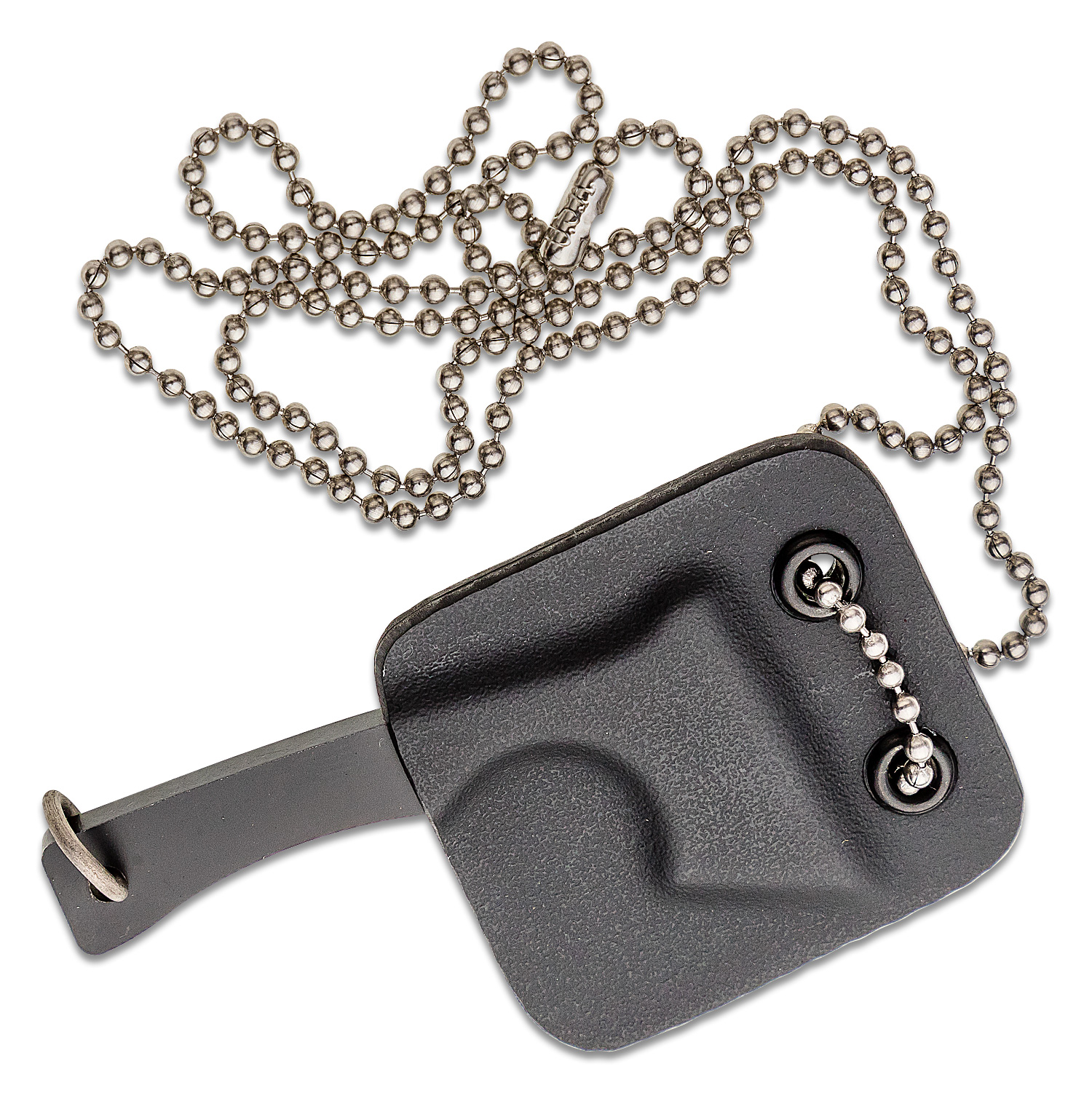 RMJ Tactical Bumble Bee Mini Tomahawk Neck Knife Pendant, Graphite