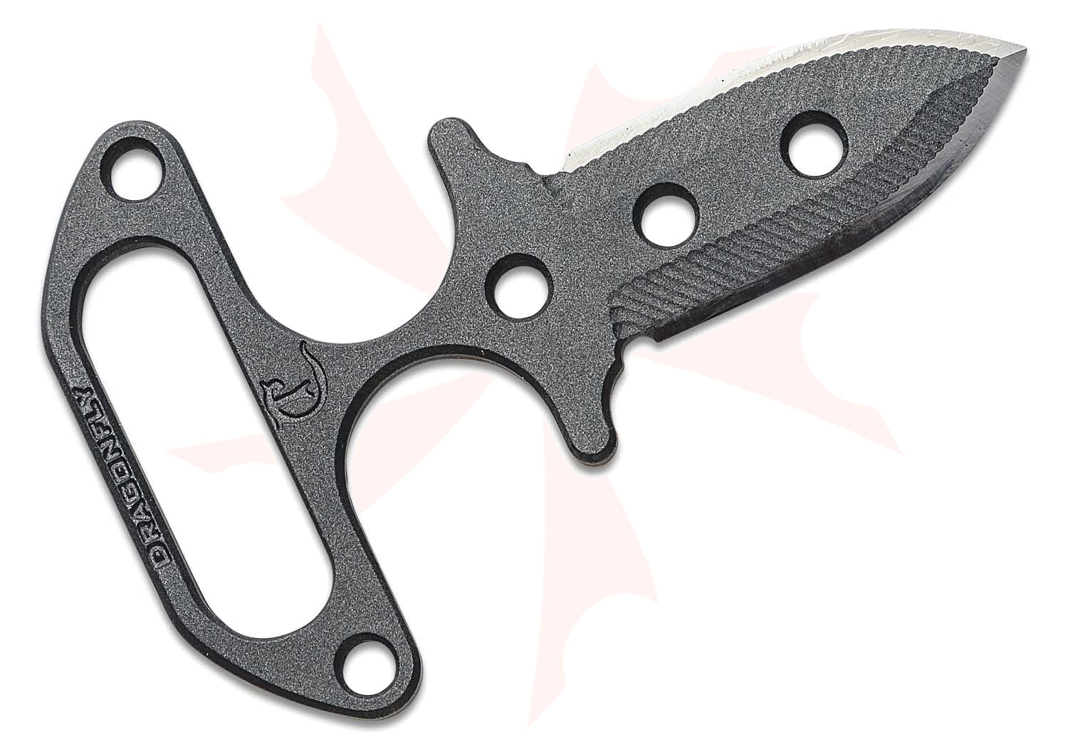 RMJ Tactical Push Dagger 2.25" Cobalt Black S45VN Double Edge Blade and