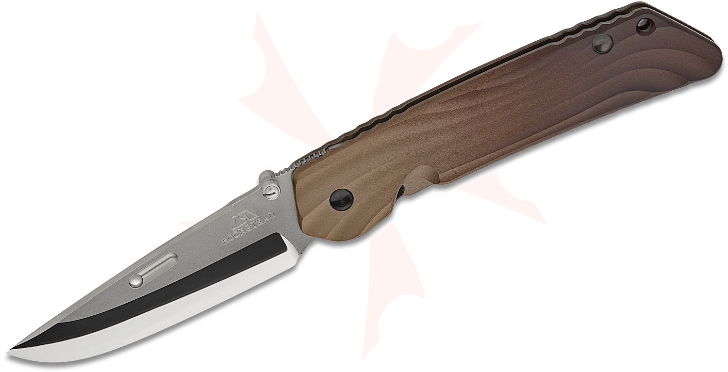 Rockstead HIGO II TI-ZDP (MAB) Japanese Folding Knife 3.5