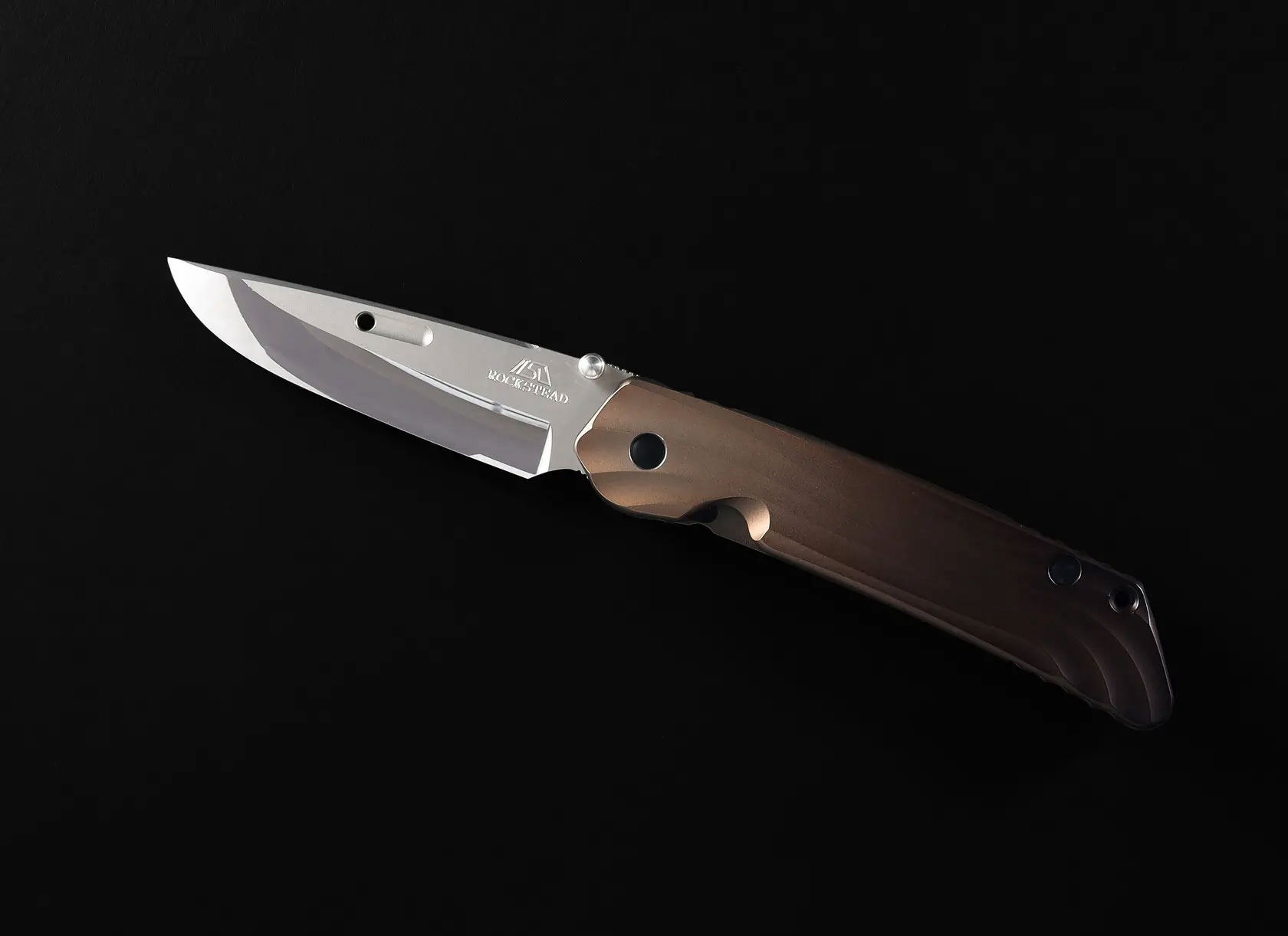 Rockstead HIGO II TI-ZDP (MAB) Japanese Folding Knife 3.5