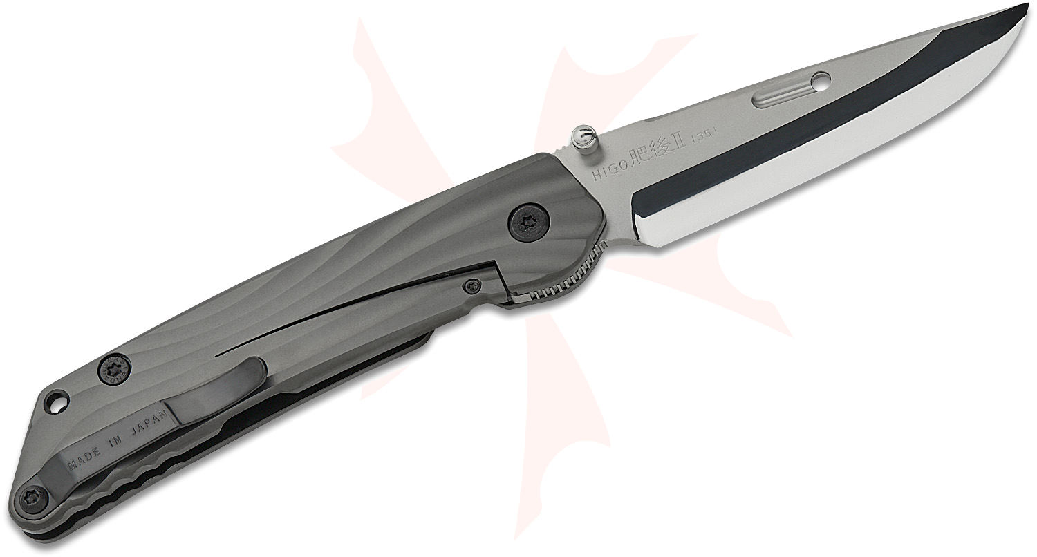 Rockstead HIGO II TI-ZDP (M) Japanese Folding Knife 3.5