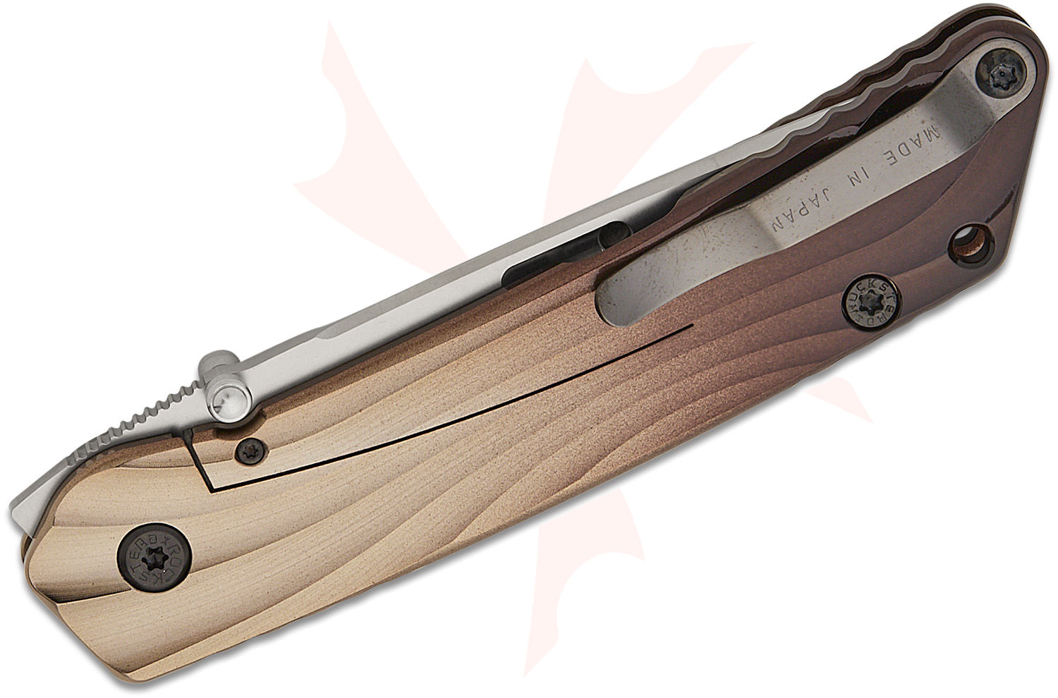 Rockstead HIGO II TI-ZDP (SAB) Japanese Folding Knife 3.5