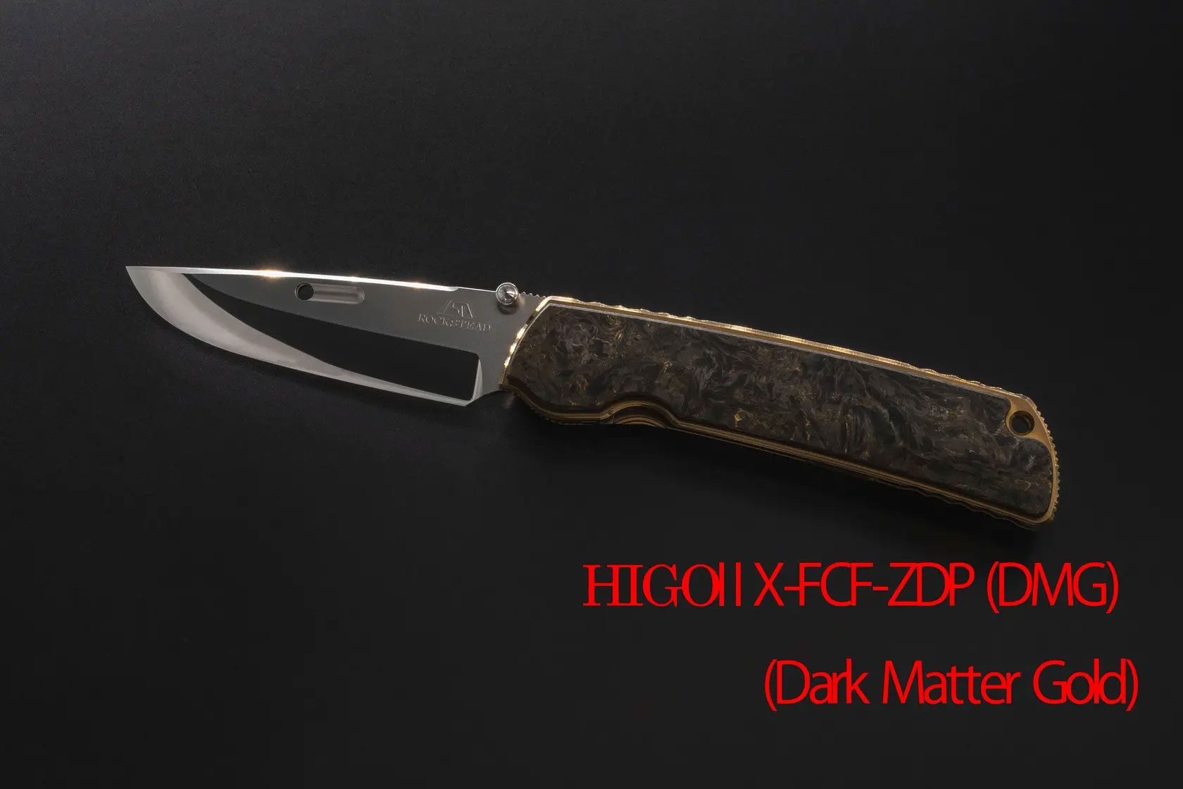 Rockstead HIGO II X-FCF-ZDP (DMG) Japanese Folding Knife 3.5