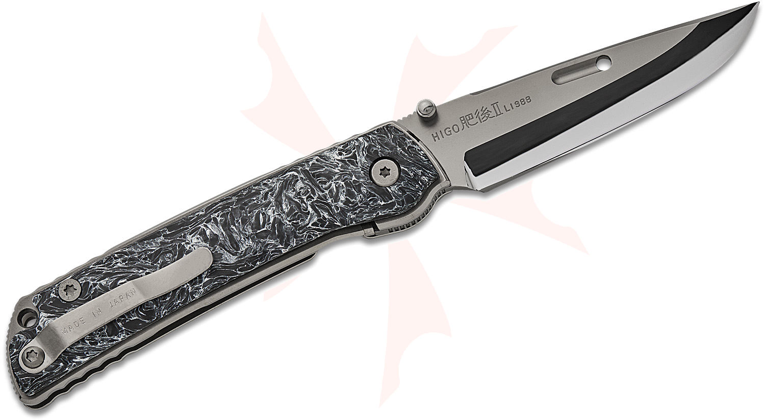 Rockstead HIGO II X-FCF-ZDP (DMP) Japanese Folding Knife 3.5