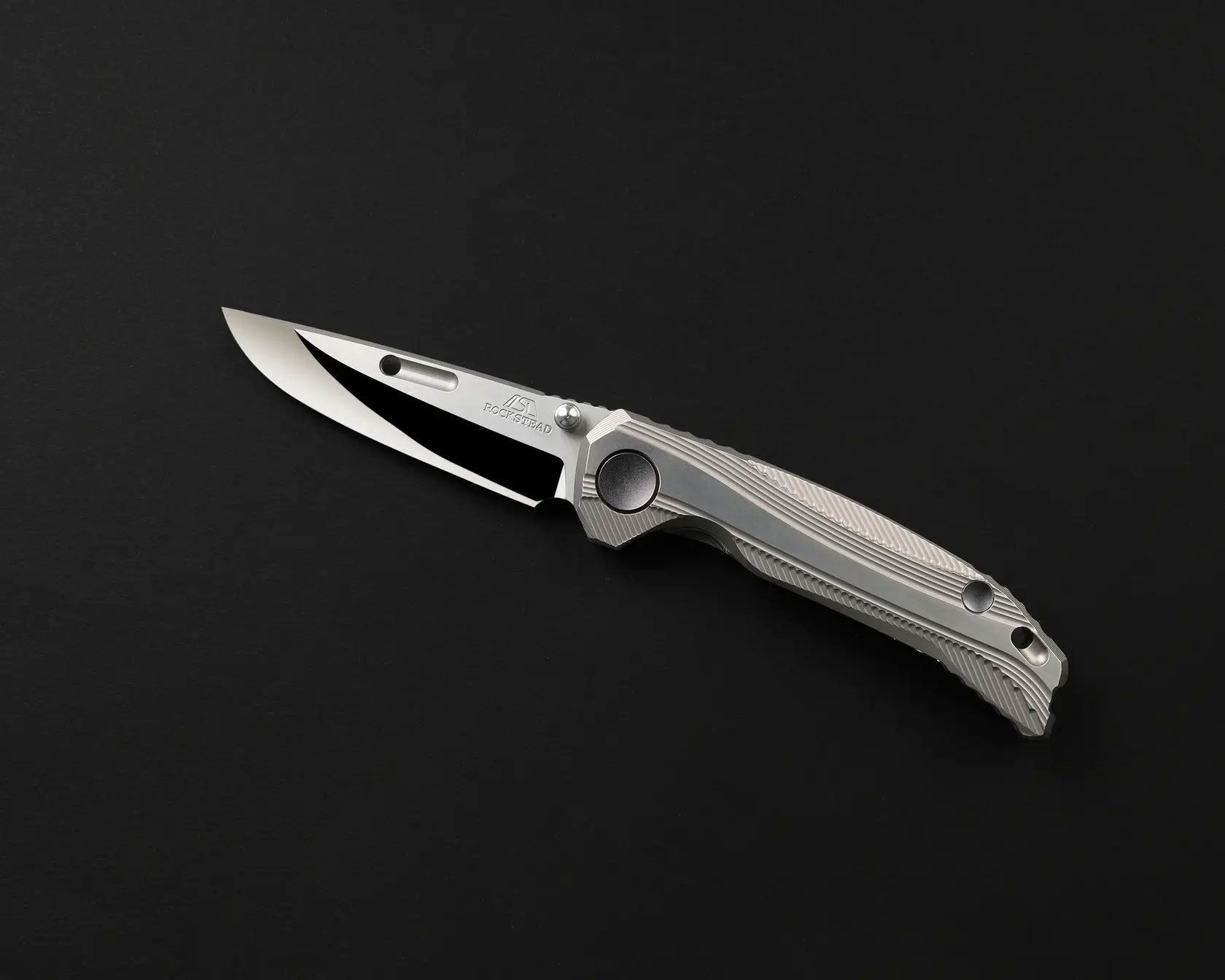 Rockstead KAN-ZDP-FL (SV) Japanese Frame Lock Folding Knife 2.95