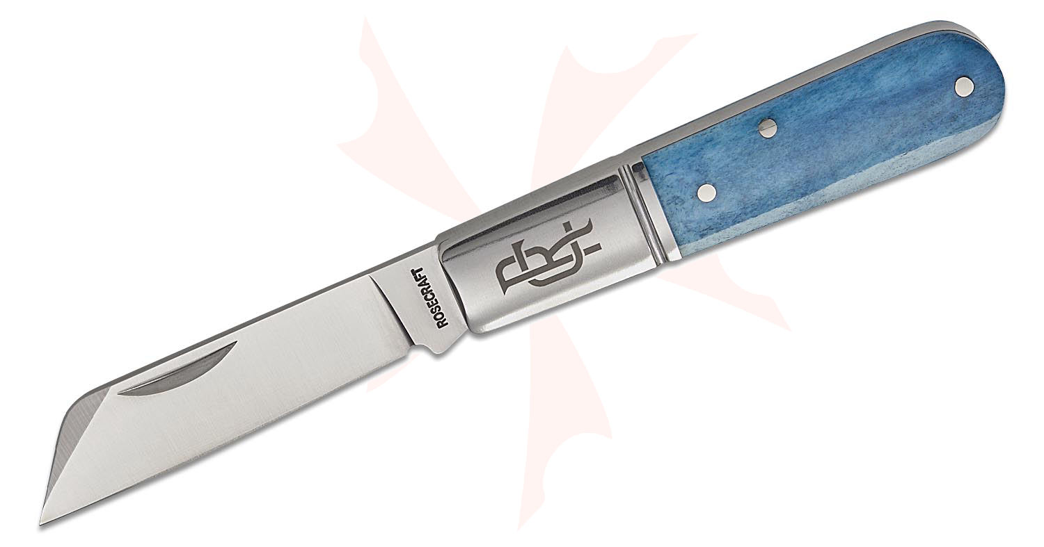 RoseCraft Blades Beaver Creek Barlow Slipjoint Folding Knife 2.79