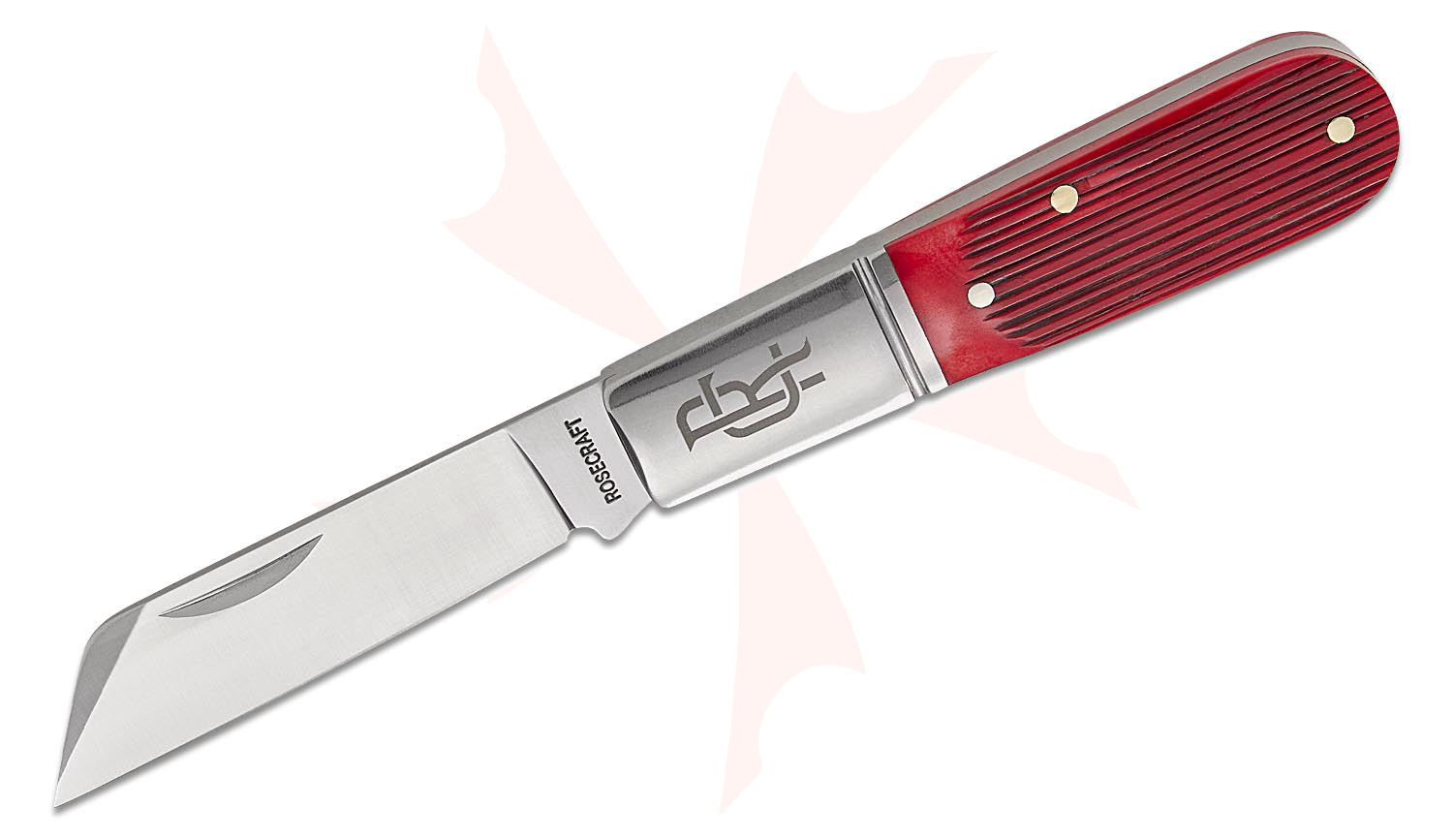 RoseCraft Blades Beaver Creek Barlow Slipjoint Folding Knife 2.79