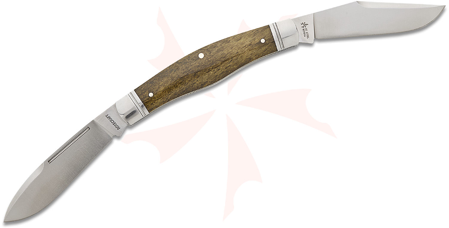 RoseCraft Blades Mosquito Lake Moose Slipjoint Folding Knife 2.8