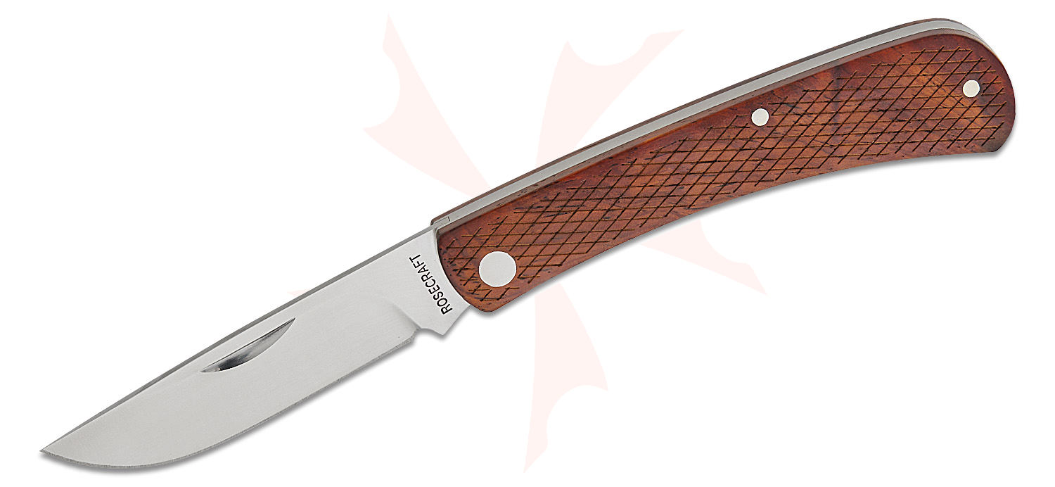 RoseCraft Blades Overall Creek Farm Hand Slipjoint Folding Knife