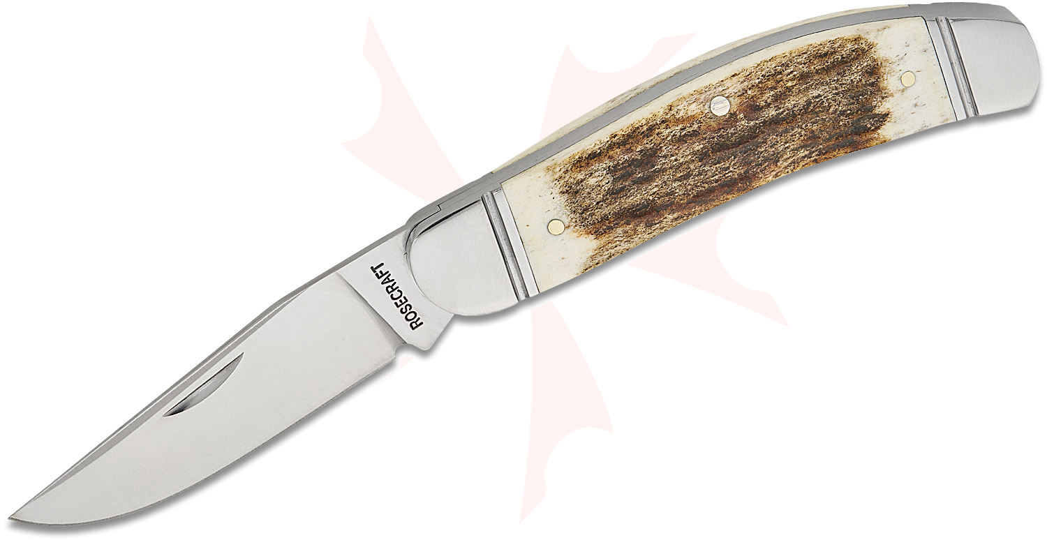 RoseCraft Blades Stinking Creek Sowbelly Slipjoint Folding Knife