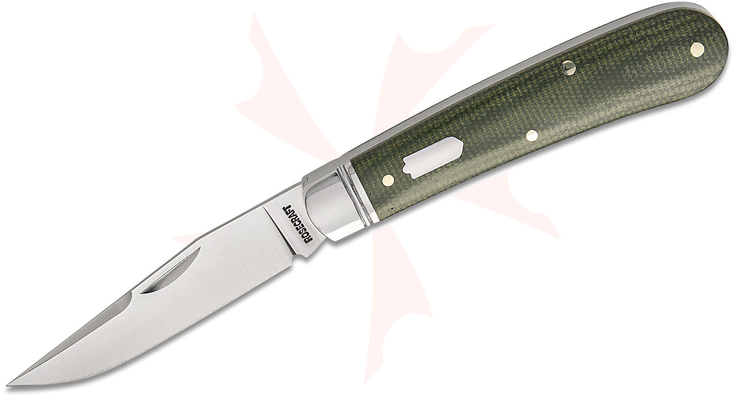 RoseCraft Blades Buffalo River Jack Slipjoint Folding Knife 2.9