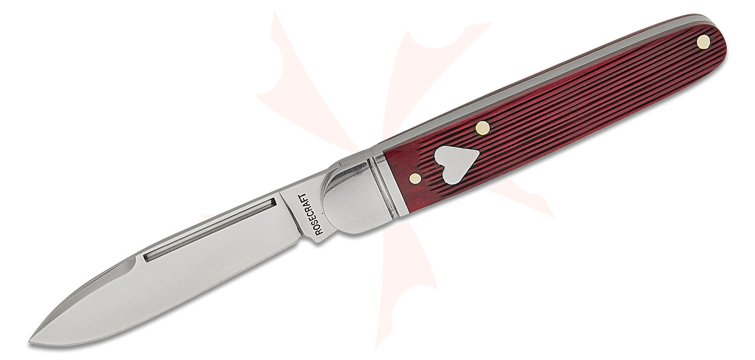 RoseCraft Blades Tuckahoe Jack Slipjoint Folding Knife 2.5
