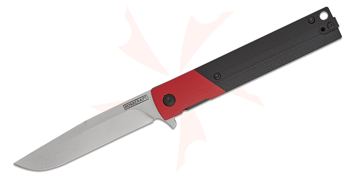 RoseCraft Blades Joka Executive Liner Lock Flipper Knife 3.6