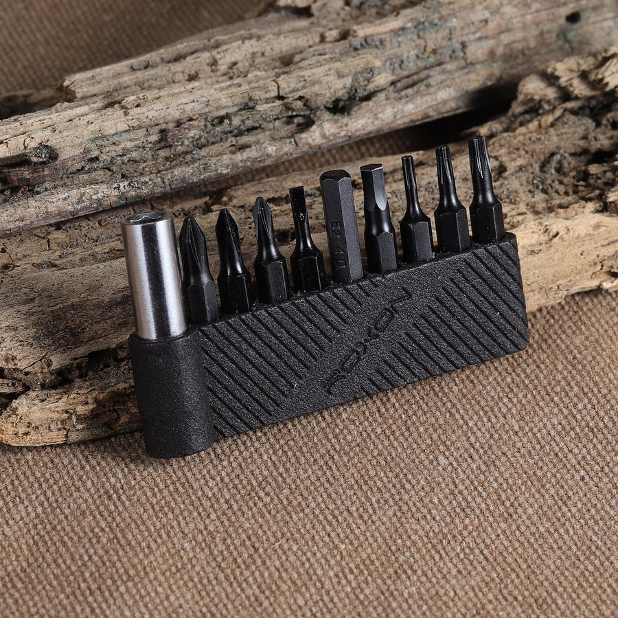 Roxon Modular Multi-Tool 9-Piece 4mm Bit Set - KnifeCenter - BITS01